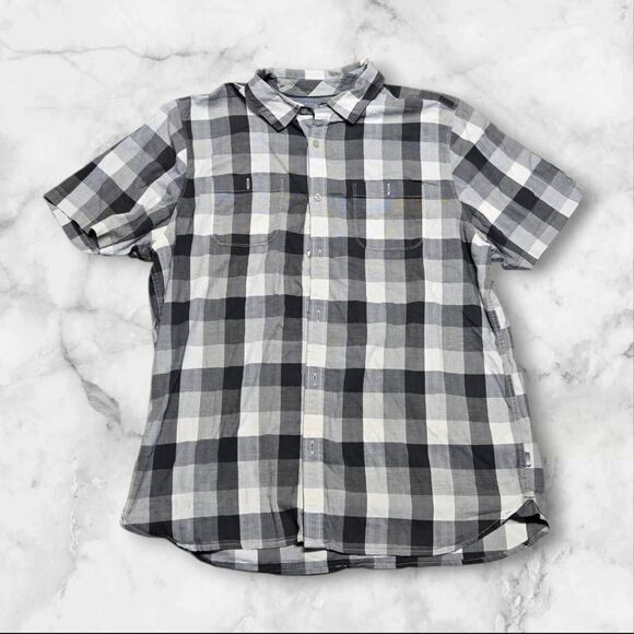 North Face Mens Plaid Button Up Size XL - Picture 1 of 2